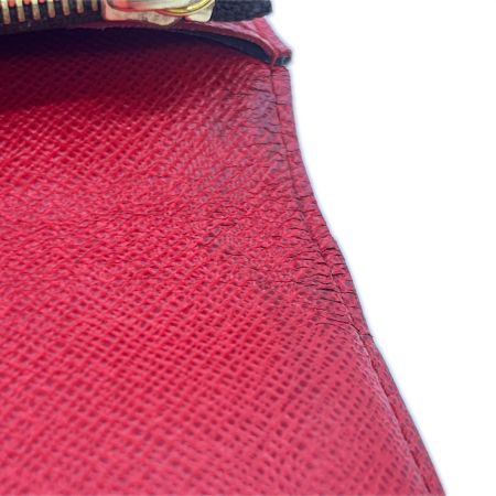  LOUIS VUITTON ルイヴィトン 長財布 モノグラム ポルトフォイユ・エミリー M62941 ポピーレッド