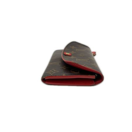  LOUIS VUITTON ルイヴィトン 長財布 モノグラム ポルトフォイユ・エミリー M62941 ポピーレッド