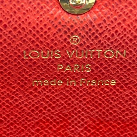  LOUIS VUITTON ルイヴィトン 長財布 モノグラム ポルトフォイユ・エミリー M62941 ポピーレッド