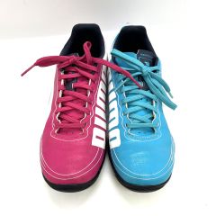 PUMA プーマ エヴォスピード5.2トリックスTT　ピンク×ブルー　サッカートレーニングシューズ 102888 06 サイズ22.5cm Cランク