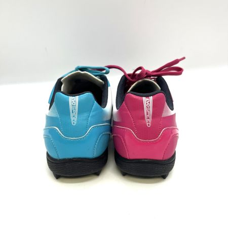  PUMA プーマ エヴォスピード5.2トリックスTT　ピンク×ブルー　サッカートレーニングシューズ 102888 06 サイズ22.5cm