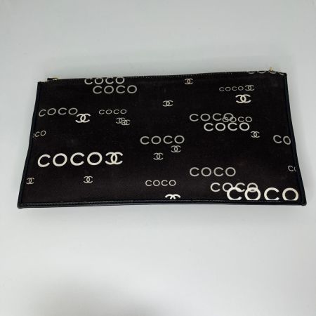  CHANEL シャネル ココアイコン チェーンクラッチ ショルダーポーチ ブラウン 箱付