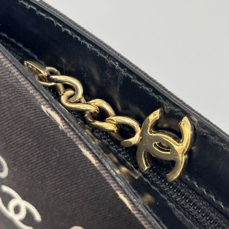  CHANEL シャネル ココアイコン チェーンクラッチ ショルダーポーチ ブラウン 箱付