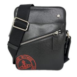 ◎◎ Vivienne Westwood ヴィヴィアン・ウエストウッド ショルダーバッグ 43010038 ブラック Aランク