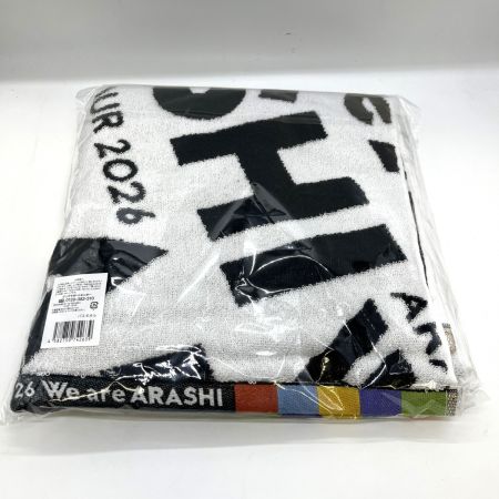    ARASHI LIVETOUR 2026 We are ARASHI バスタオル 未開封品