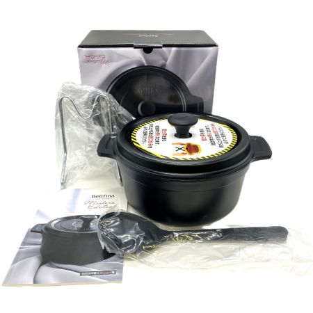  Bellfina ベルフィーナ THE PRIME 無水調理パン マスターズエディション　特別セット ブラック