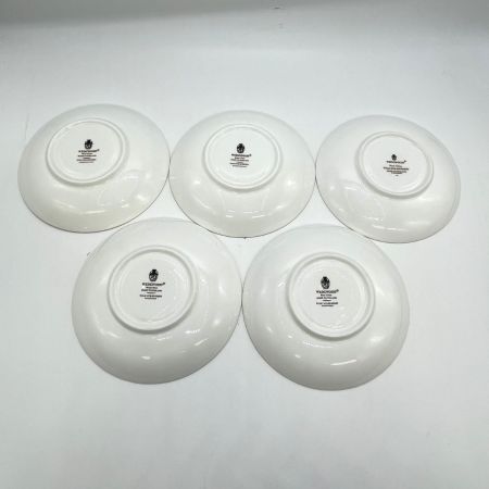  Wedgwood ウェッジウッド ワイルドストロベリー カップアンドソーサー５客 トレイ２点 セット