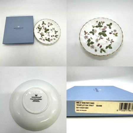  Wedgwood ウェッジウッド ワイルドストロベリー カップアンドソーサー５客 トレイ２点 セット
