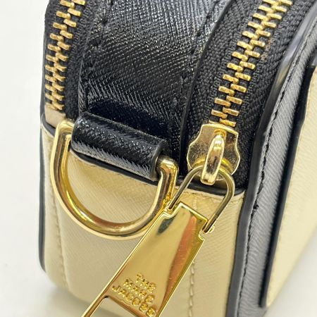  MARC JACOBS マークジェイコブス  ショルダーバッグ スナップショット M0012007 アイボリー×ブラック