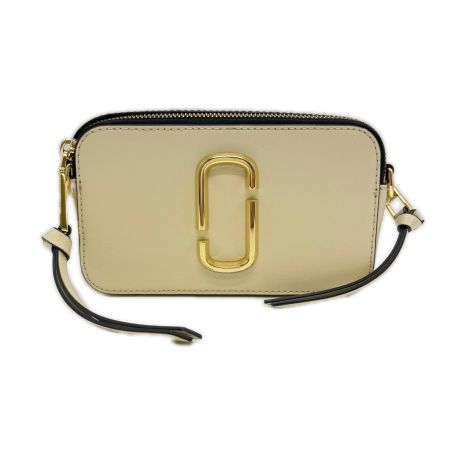  MARC JACOBS マークジェイコブス  ショルダーバッグ スナップショット M0012007 アイボリー×ブラック