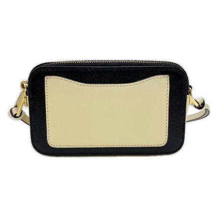  MARC JACOBS マークジェイコブス  ショルダーバッグ スナップショット M0012007 アイボリー×ブラック