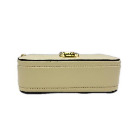  MARC JACOBS マークジェイコブス  ショルダーバッグ スナップショット M0012007 アイボリー×ブラック