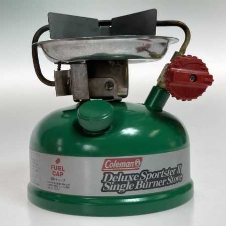  Coleman コールマン ガソリンシングルバーナー Deluxe Sportster II Stove 533-739J 1996年3月製造モデル