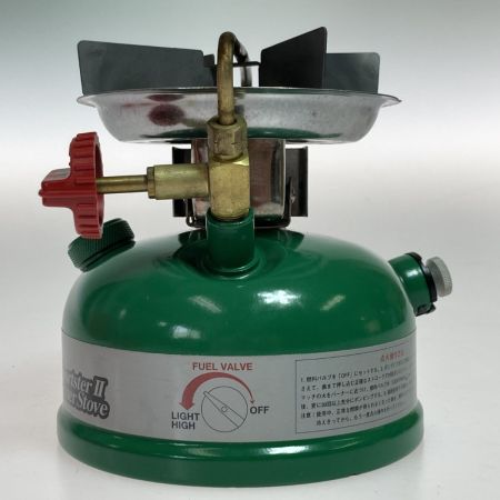  Coleman コールマン ガソリンシングルバーナー Deluxe Sportster II Stove 533-739J 1996年3月製造モデル