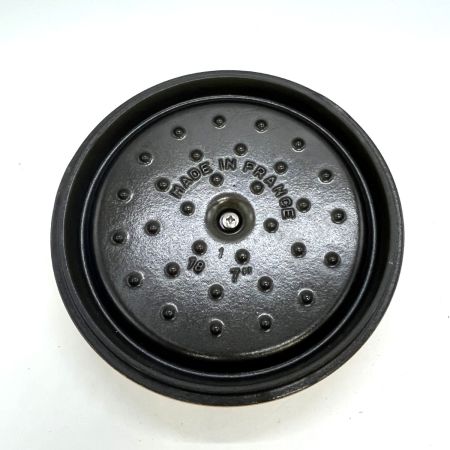  STAUB ストウブ  ココットピコ・ココット・ラウンド マスタード 18cm 40511-370