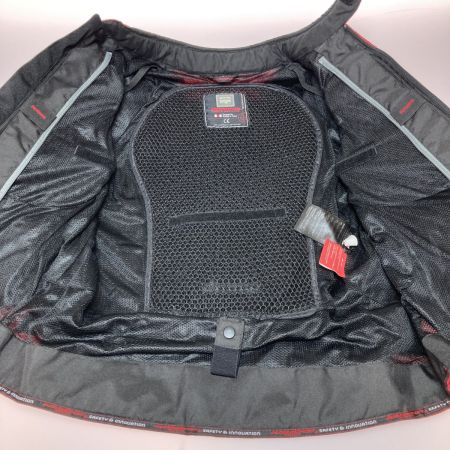  KOMINE コミネ JK-606 R-Specシステムジャケット サイズL バイクジャケット 07-606 ブラック x レッド