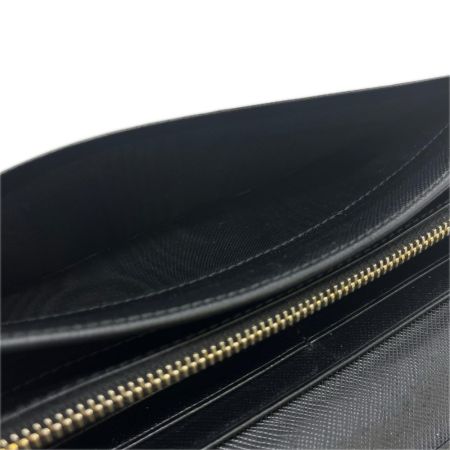 PRADA プラダ  長財布　1MH132　ブラック キズ・ヨゴレ有  1MH132 ブラック