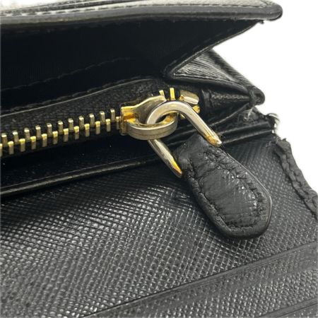 PRADA プラダ  長財布　1MH132　ブラック キズ・ヨゴレ有  1MH132 ブラック