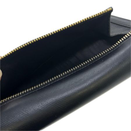 PRADA プラダ  長財布　1MH132　ブラック キズ・ヨゴレ有  1MH132 ブラック