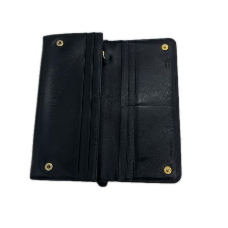 PRADA プラダ  長財布　1MH132　ブラック キズ・ヨゴレ有  1MH132 ブラック