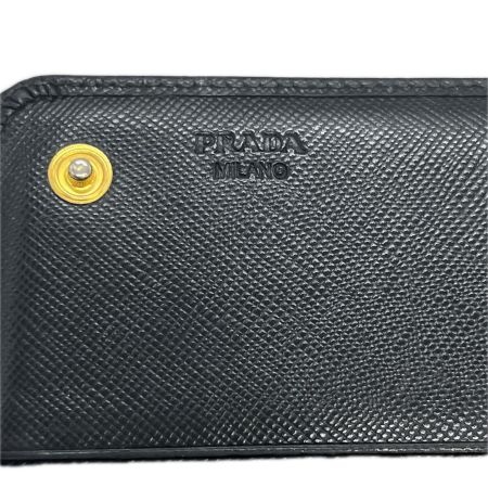 PRADA プラダ  長財布　1MH132　ブラック キズ・ヨゴレ有  1MH132 ブラック