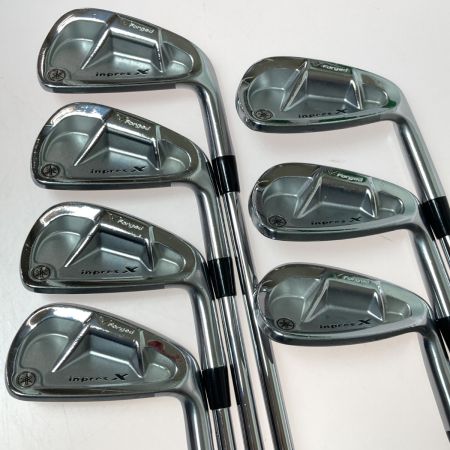  YAMAHA ヤマハ inpres X V FORGED 4-9.P 7本 アイアンセット Dynamic Gold S200