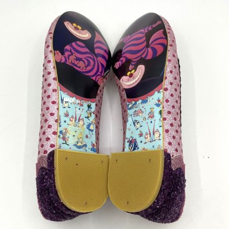  Irregular Choice イレギュラーチョイス　不思議の国のアリス　チェシャ猫柄　箱付き　劣化あり 希少　SIZE36
