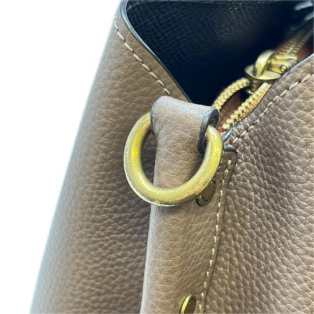  COACH コーチ ウィロウ ショルダー バッグ  C2590 ブラウン