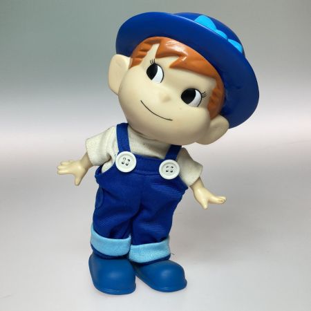   不二家 ボコちゃん人形 フィギュア オーバーオール 当時物