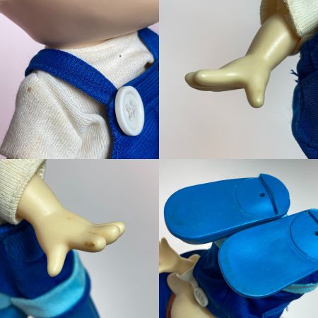   不二家 ボコちゃん人形 フィギュア オーバーオール 当時物