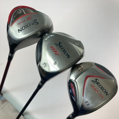  DUNLOP ダンロップ SRIXON スリクソン ZR-700 WR Z-RW 1W ドライバー 3本セット