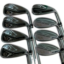 ◎◎ KATANA GOLD カタナゴルフ VOLTIO NINJA 6-9.P.48°.52°.58° 8本 アイアンセット フレックスSR Cランク