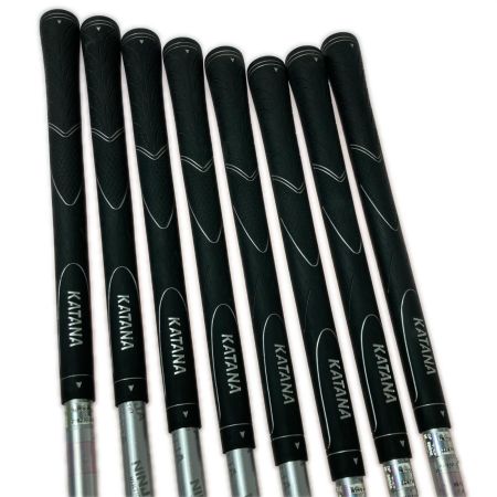  KATANA GOLD カタナゴルフ VOLTIO NINJA 6-9.P.48°.52°.58° 8本 アイアンセット フレックスSR