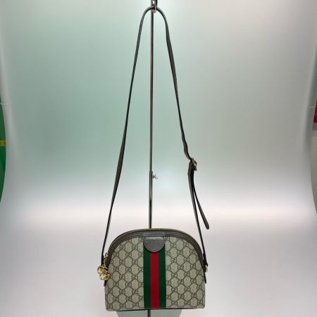 GUCCI グッチ ショルダーバッグ　ダブルG ウェブ シェリーライン  499621