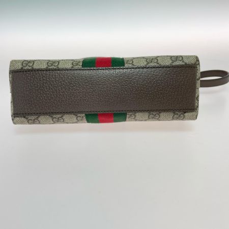 GUCCI グッチ ショルダーバッグ　ダブルG ウェブ シェリーライン  499621