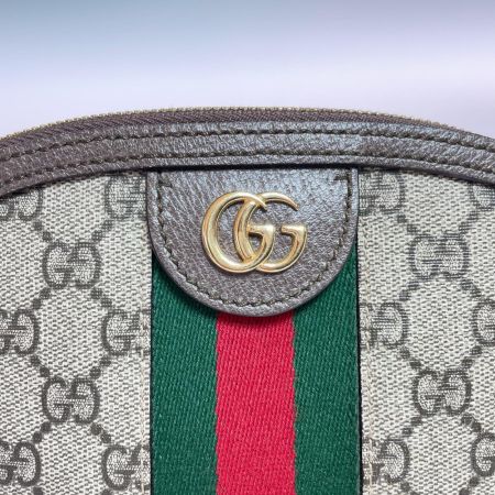 GUCCI グッチ ショルダーバッグ　ダブルG ウェブ シェリーライン  499621