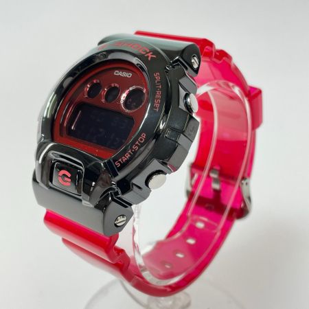 CASIO カシオ G-SHOCK ジーショック メンズ クォーツ 腕時計 本体のみ GM-6900B ブラック x レッド
