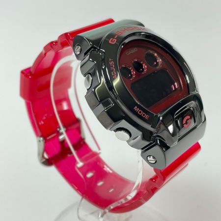 CASIO カシオ G-SHOCK ジーショック メンズ クォーツ 腕時計 本体のみ GM-6900B ブラック x レッド