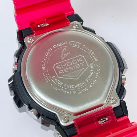 CASIO カシオ G-SHOCK ジーショック メンズ クォーツ 腕時計 本体のみ GM-6900B ブラック x レッド
