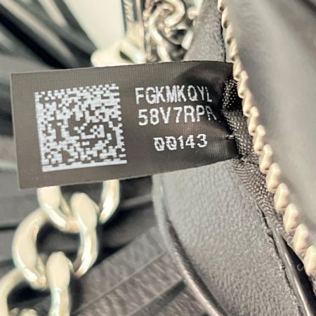 MICHAEL KORS マイケルコース ジニー ミディアム キルテッドレザー クロスボディバッグ ショルダーバッグ 32S9SF5M2Y ブラック