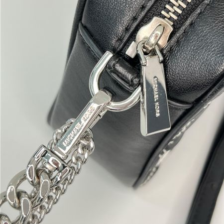 MICHAEL KORS マイケルコース ジニー ミディアム キルテッドレザー クロスボディバッグ ショルダーバッグ 32S9SF5M2Y ブラック