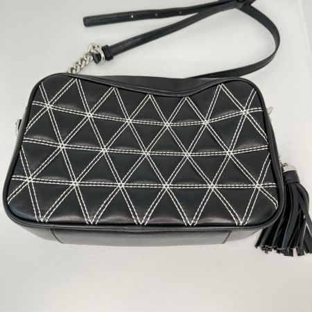 MICHAEL KORS マイケルコース ジニー ミディアム キルテッドレザー クロスボディバッグ ショルダーバッグ 32S9SF5M2Y ブラック