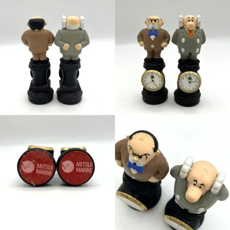    三井海上火災保険　ノベルティ　置き時計　手塚治虫　鉄腕アトム　ジャングル大帝　レオ６体