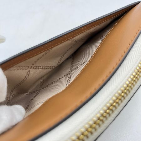  MICHAEL KORS マイケルコース ジェットセットラウンドファスナー長財布 34H1GT9E8B ホワイト 箱付き
