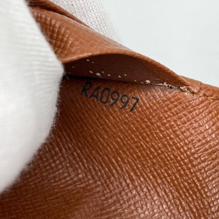  LOUIS VUITTON ルイヴィトン モノグラム ポルト モネ・ビエ トレゾール 2つ折り財布 M61730 ブラウン