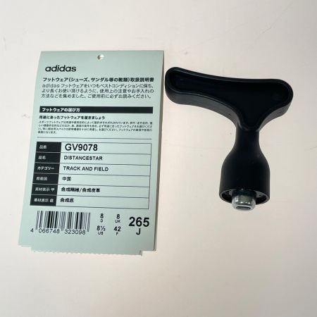adidas アディダス DISTANCESTAR GV9078 陸上用 中長距離スパイク 26.5cm