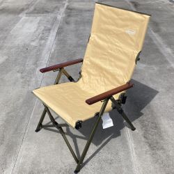 ◎◎ Coleman コールマン ファイアーサイド レイチェア アウトドアチェア 収納ケース付 2000034677 コヨーテブラウン Bランク