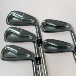 ◎◎ HONMA ホンマ ツアーワールド TW717P 5.7-10 5本 アイアンセット 6I欠品 VIZARD I 550 R キズ多 Cランク