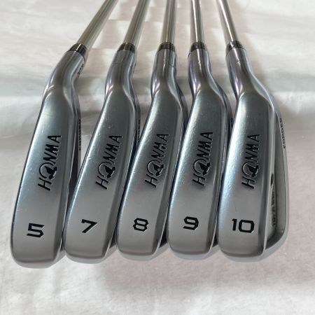  HONMA ホンマ ツアーワールド TW717P 5.7-10 5本 アイアンセット 6I欠品 VIZARD I 550 R キズ多
