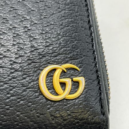  GUCCI グッチ ラウンドファスナー財布 428736･2184 ブラック